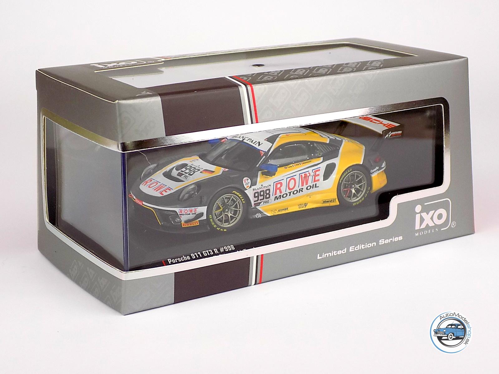 Ixo 1:18 Porsche 911 GT3 R #40 Gulf GPX 24h Spa 2020 Delétraz, Dumas Ixo 1:18 Porsche 911 GT3 R #40 Gulf GPX 24h Spa 2020 Delétraz, Dumas