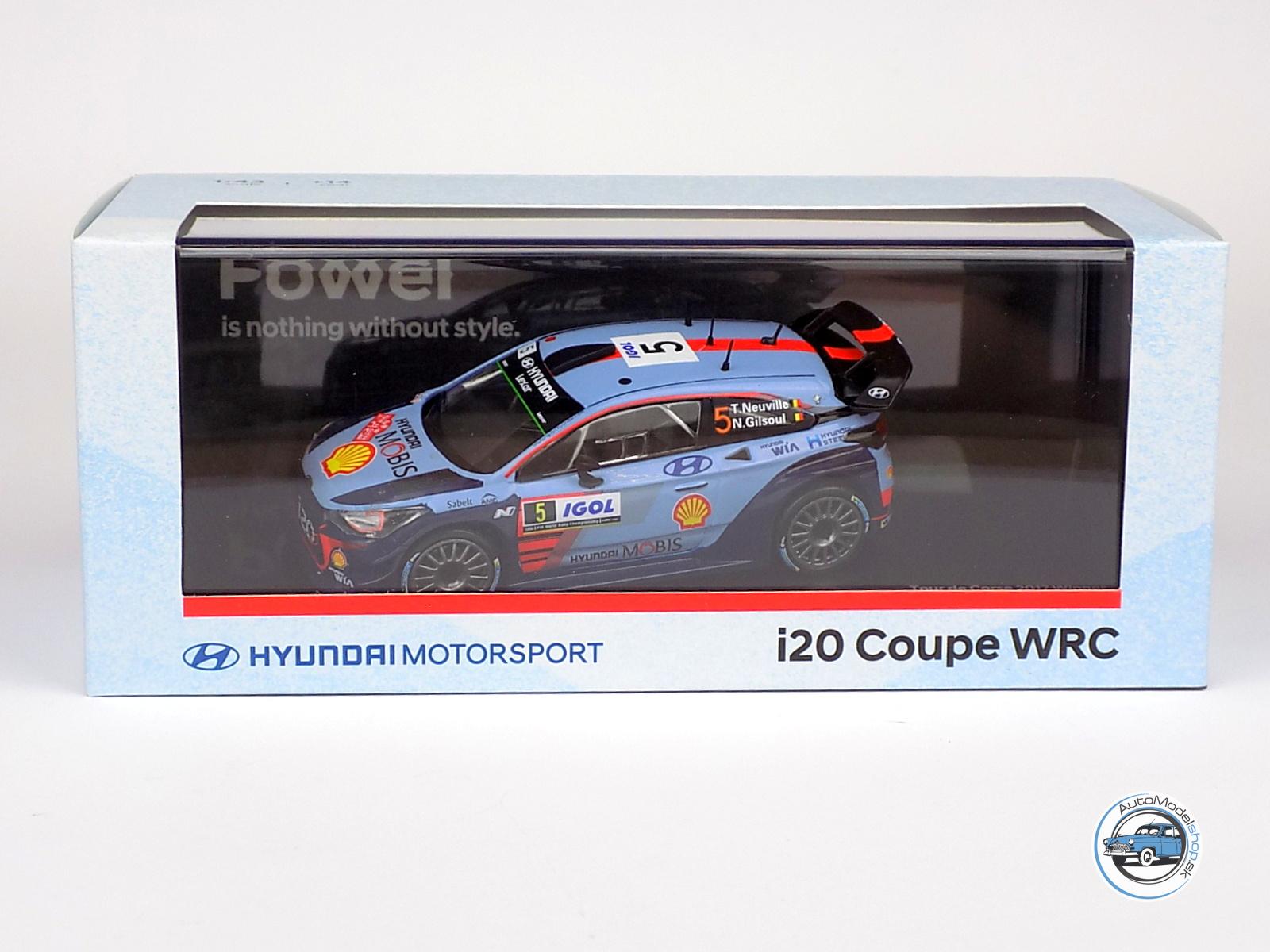 HYUNDAI i20 Coupe WRC #5 víťaz Rallye Tour de Corse 2017 Neuville & Gilsoul 1:43 - Image 7