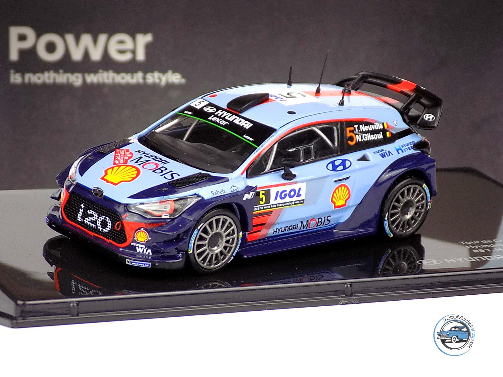 HYUNDAI i20 Coupe WRC #5 víťaz Rallye Tour de Corse 2017 Neuville & Gilsoul 1:43 - Image 6