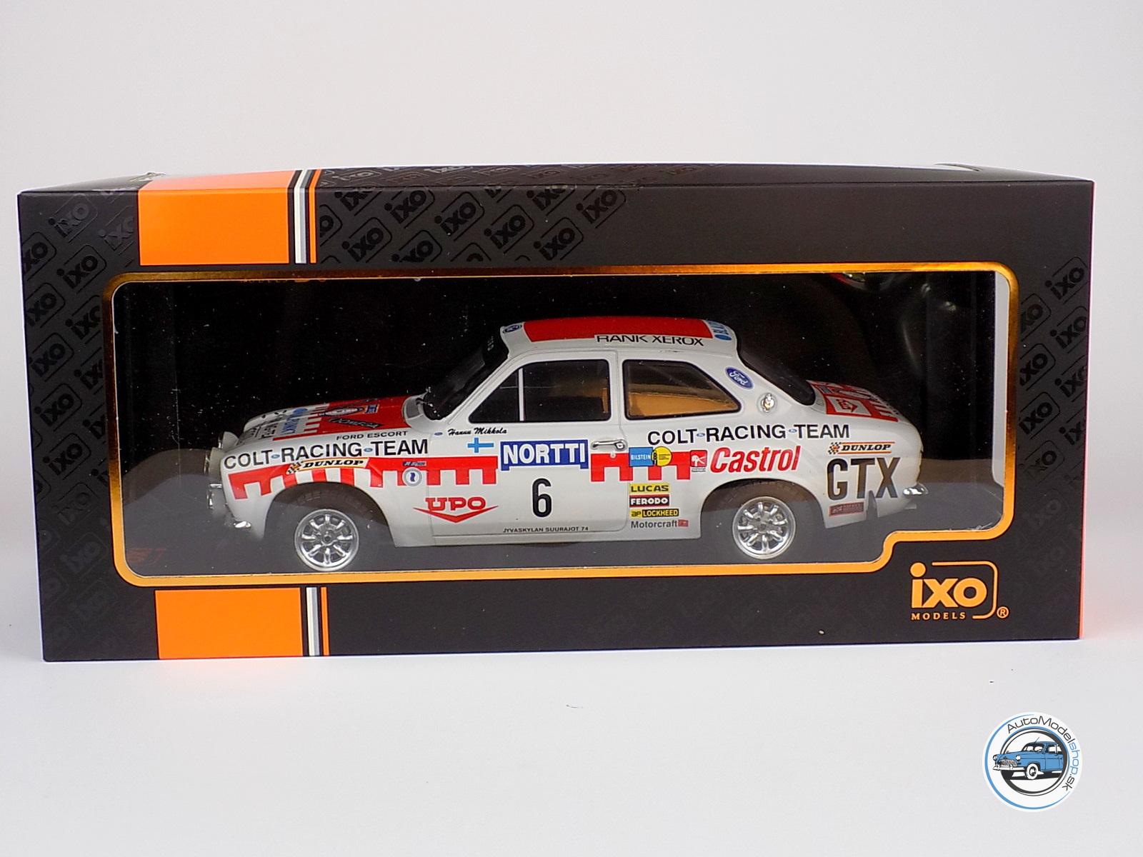 FORD ESCORT MKI RS 1600 (night version) N 6 RALLY 1000 LAKES 1974 H.MIKKOLA - J.DAVENPORT - 1:18 IXO - Image 4
