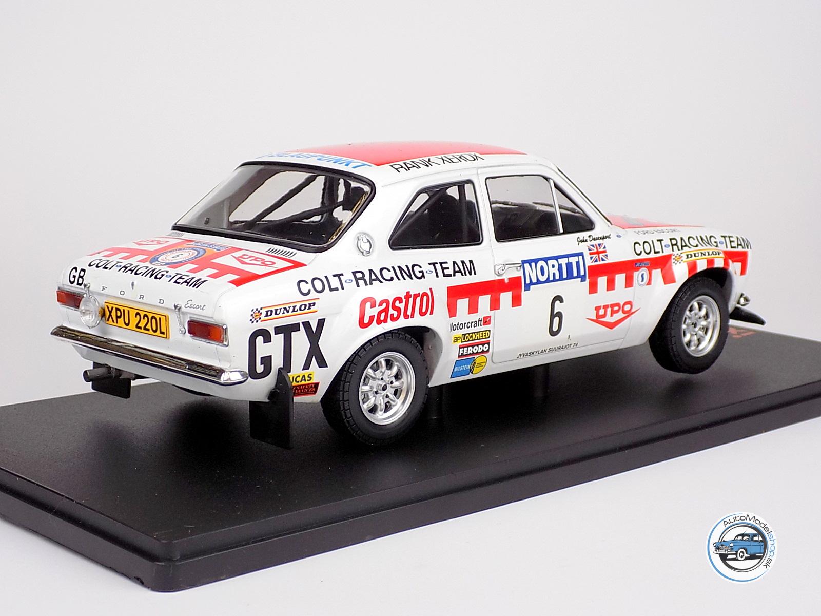 FORD ESCORT MKI RS 1600 (night version) N 6 RALLY 1000 LAKES 1974 H.MIKKOLA - J.DAVENPORT - 1:18 IXO - Image 3