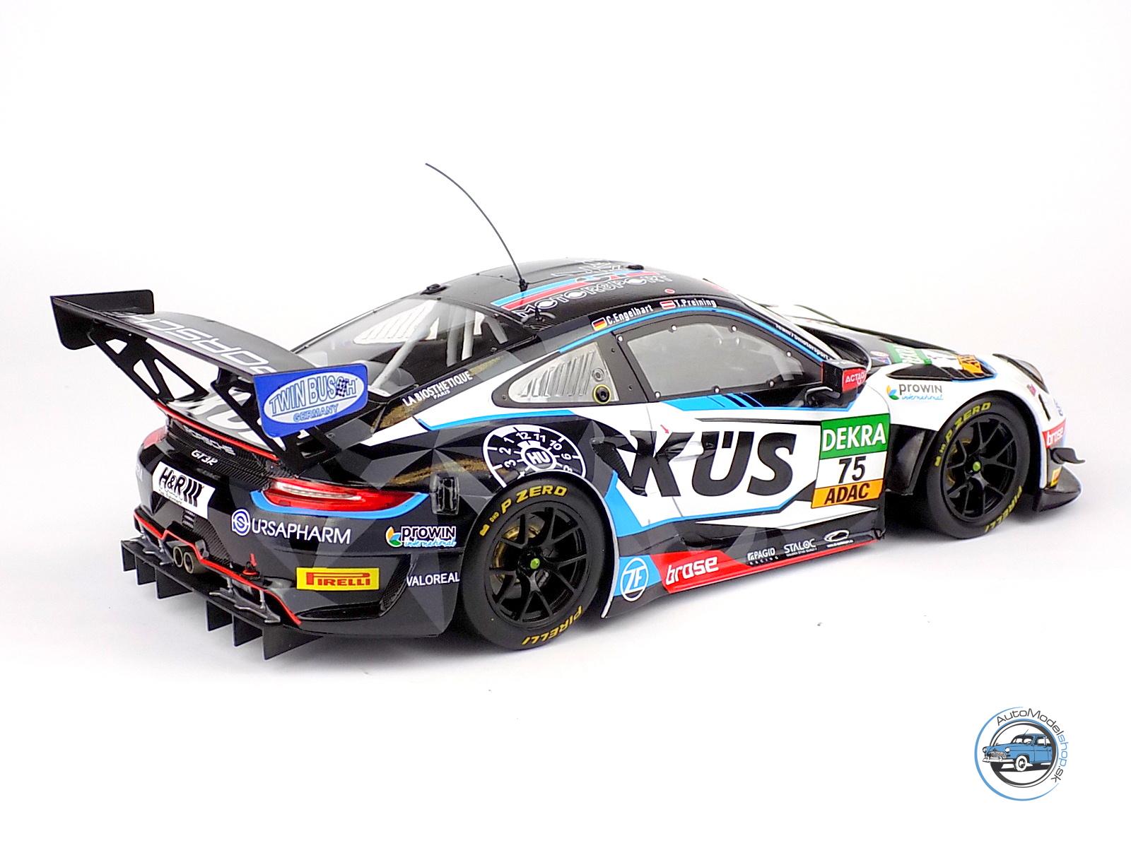 PORSCHE 911 991 GT3 R TEAM KUS 75 BERNHARD N 75 ADAC GT MASTERS 2021 C.ENGELHART - T.PREINING - 1:18 IXO - Image 3