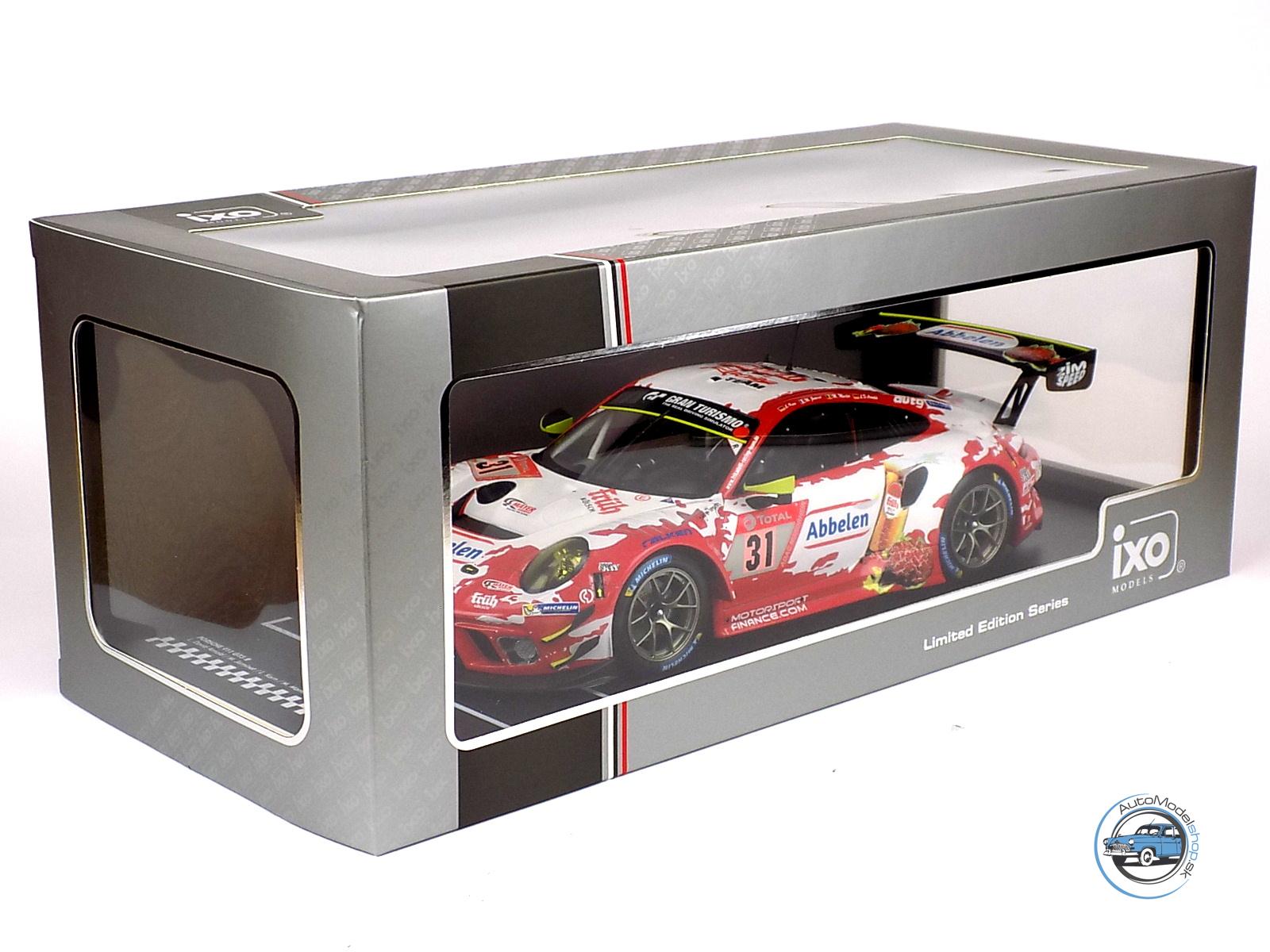 PORSCHE 911 991-2 GT3 R TEAM FRIKARELLI RACING N 31 24h NURBURGRING 2020 LANCE DAVID ARNOLD - MATHIEU JAMINET - LARS KERN - MAXIME MARTIN - 1:18 IXO - Image 6