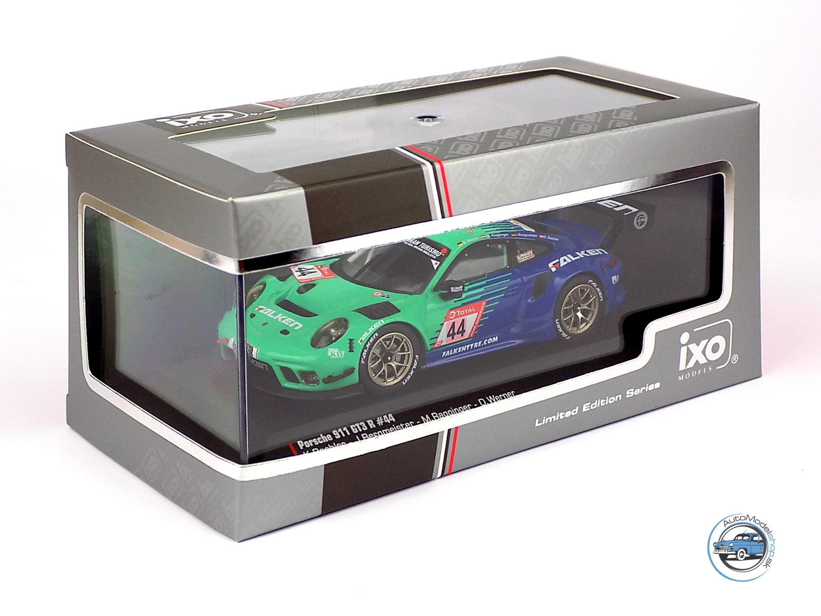 PORSCHE 911 991-2 GT3 R TEAM FALKEN MOTORSPORT N 44 24h NURBURGRING 2019 K.BACHLER - J.BERGMEISTER - M.RAGGINGER - D.WERNER - 1:43 IXO - Image 4