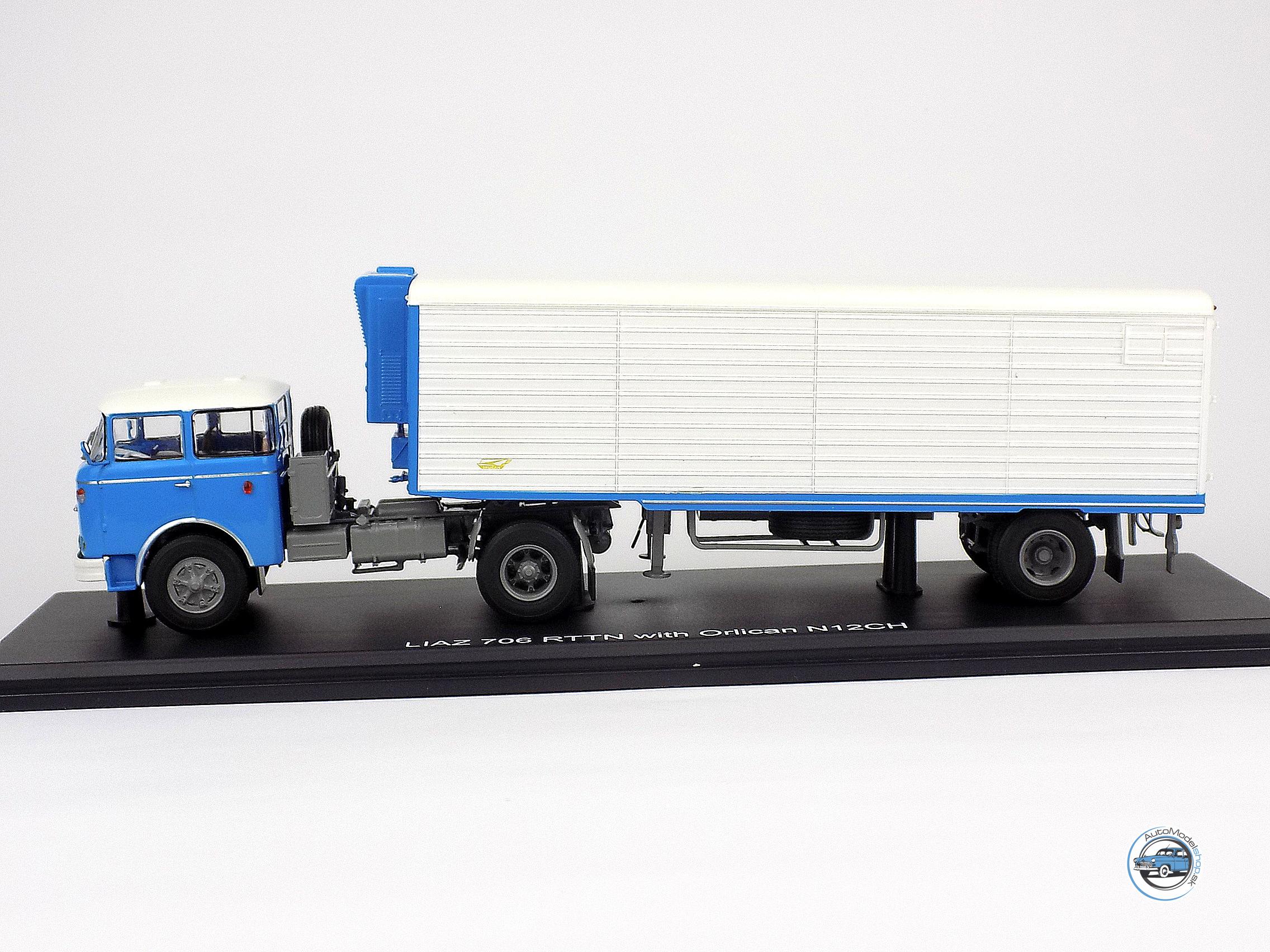 LIAZ 706 RTTN + CHLADIARENSKÝ NÁVES ORLIČAN N12CH 1978 - 1:43 Premium ClassiXXs - Image 4