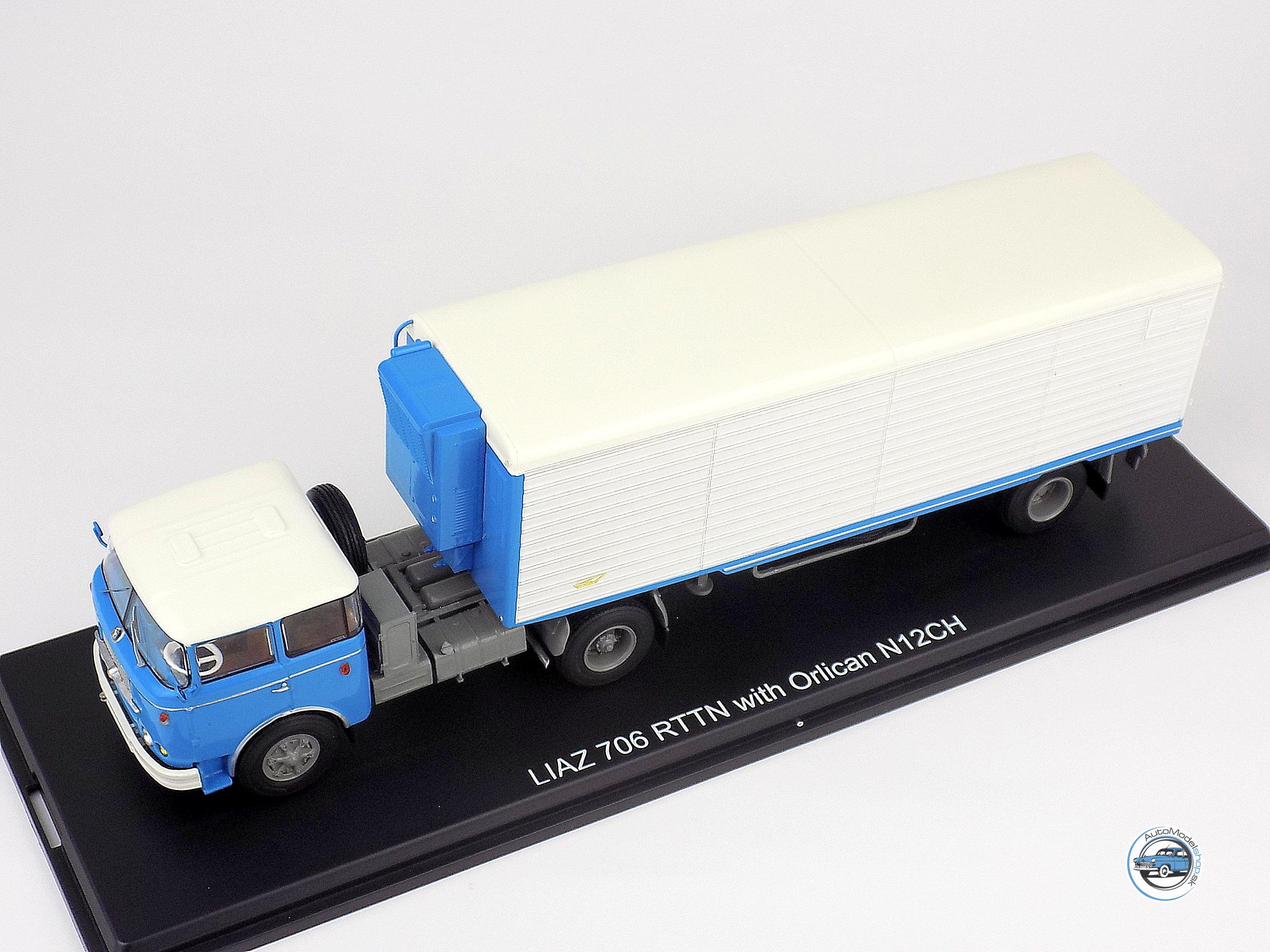 LIAZ 706 RTTN + CHLADIARENSKÝ NÁVES ORLIČAN N12CH 1978 - 1:43 Premium ClassiXXs - Image 5