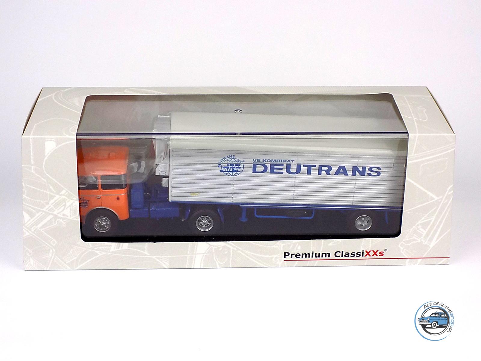 LIAZ 706 MTTN + CHLADIARENSKÝ NÁVES ORLIČAN N12CH DEUTRANS 1978 - 1:43 Premium ClassiXXs - Image 6