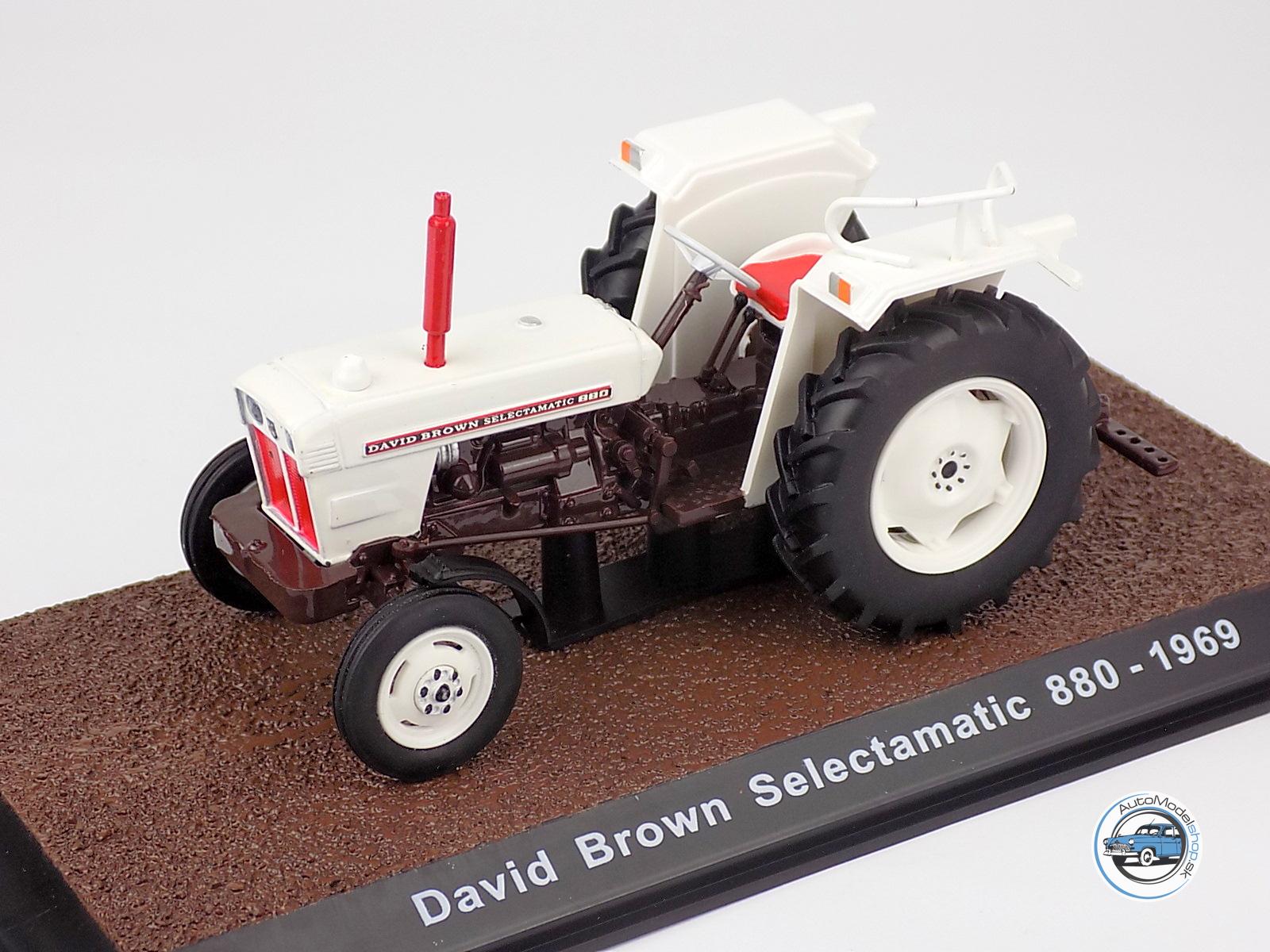 TRAKTOR DAVID BROWN SELECMATIC 880 1969 - 1:32 Atlas editions - Image 2