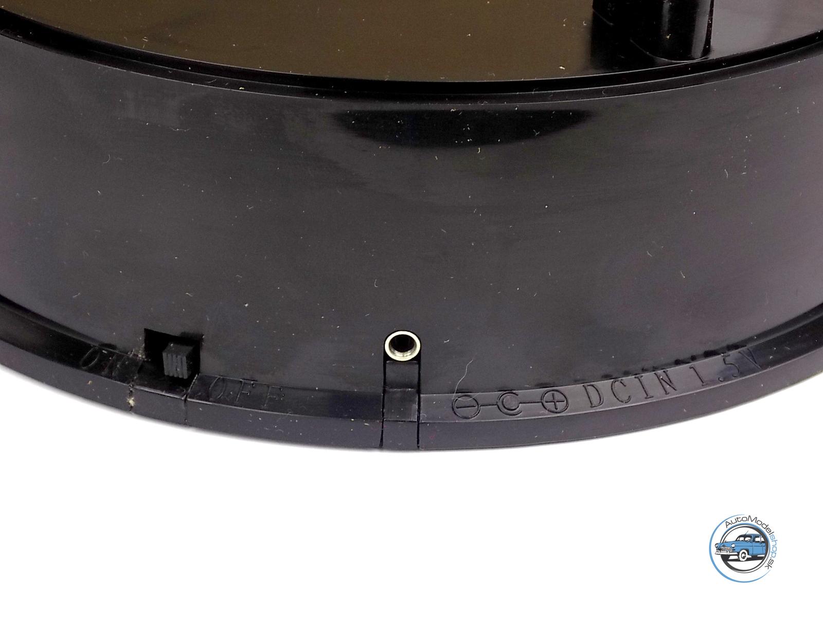 OTOČNÝ ZÁKLADNÝ STOJAN STREDNÝ 25,5cm  - SO SVETLOŠEDÝM POVRCHOM - AUTOART PRÍSLUŠENSTVO - Image 9