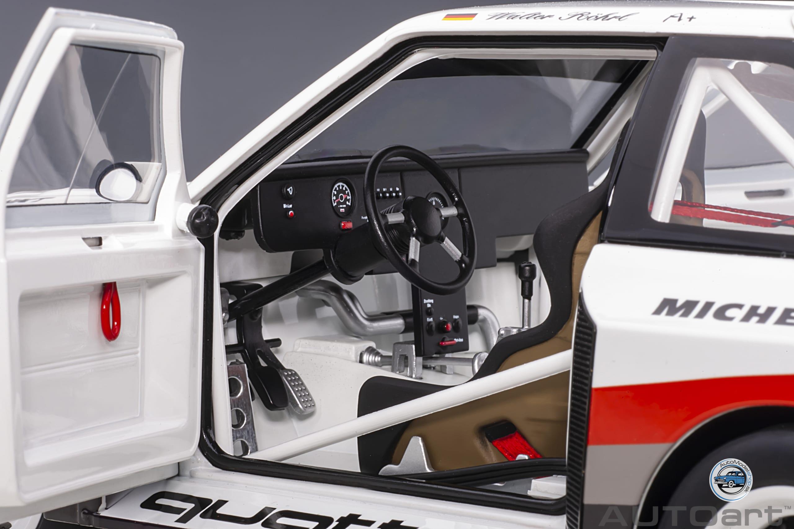 AUDI QUATTRO SPORT S1 N 1 WINNER RALLY PIKES PEAK HILL CLIMB 1987 W.ROHRL - 1:18 AUTOART - Image 14
