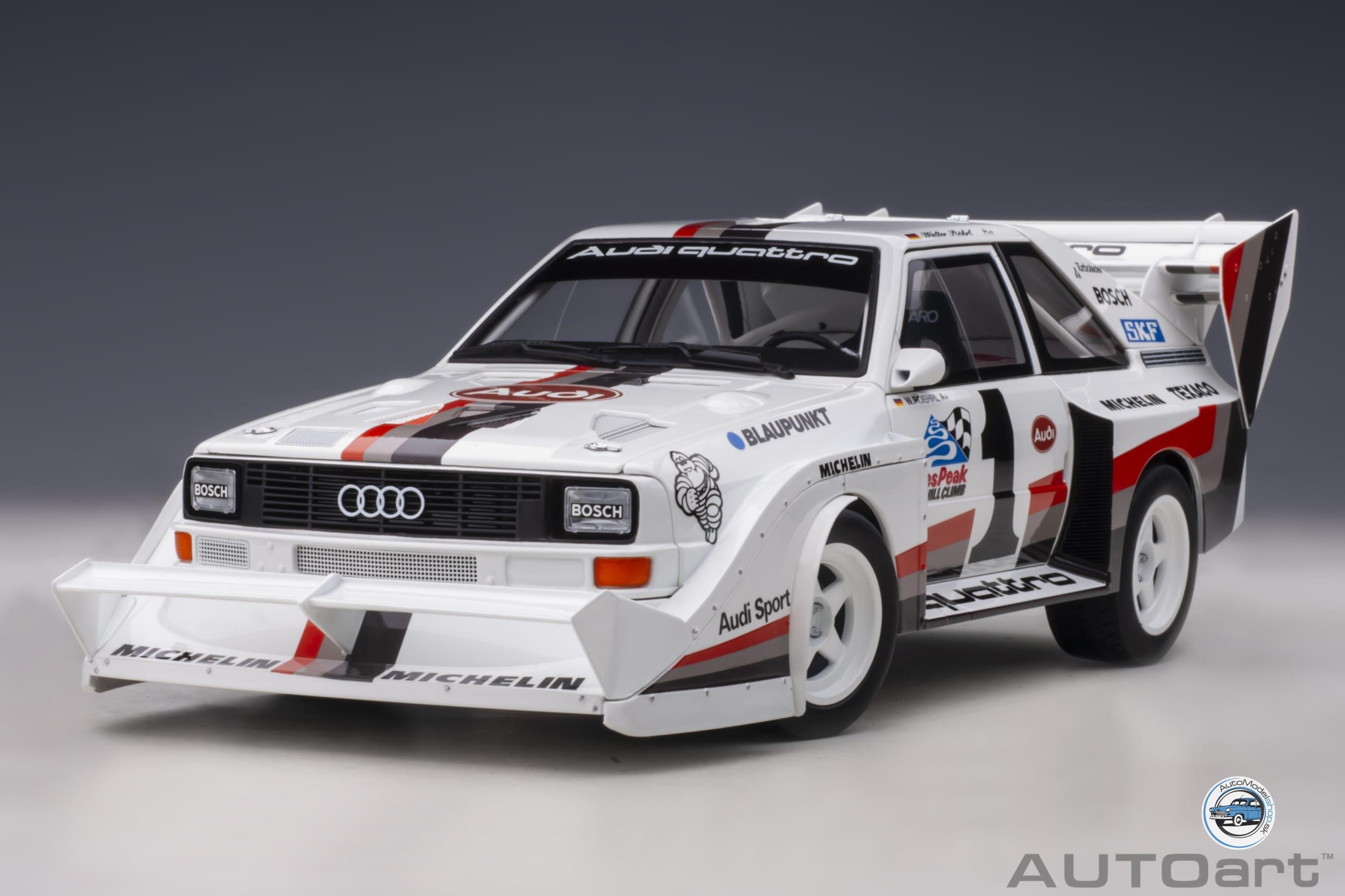 AUDI QUATTRO SPORT S1 N 1 WINNER RALLY PIKES PEAK HILL CLIMB 1987 W.ROHRL - 1:18 AUTOART - Image 10