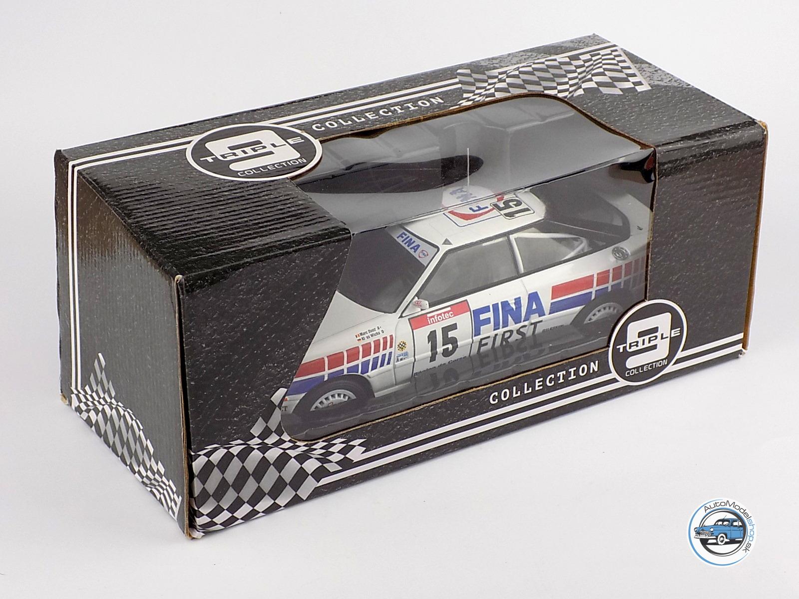 TOYOTA CELICA GT-4 ST165 FINA N 15 RALLY TOUR DE CORSE 1991 M.DUEZ - K.WICHA - 1:18 TRIPLE9 - Image 6