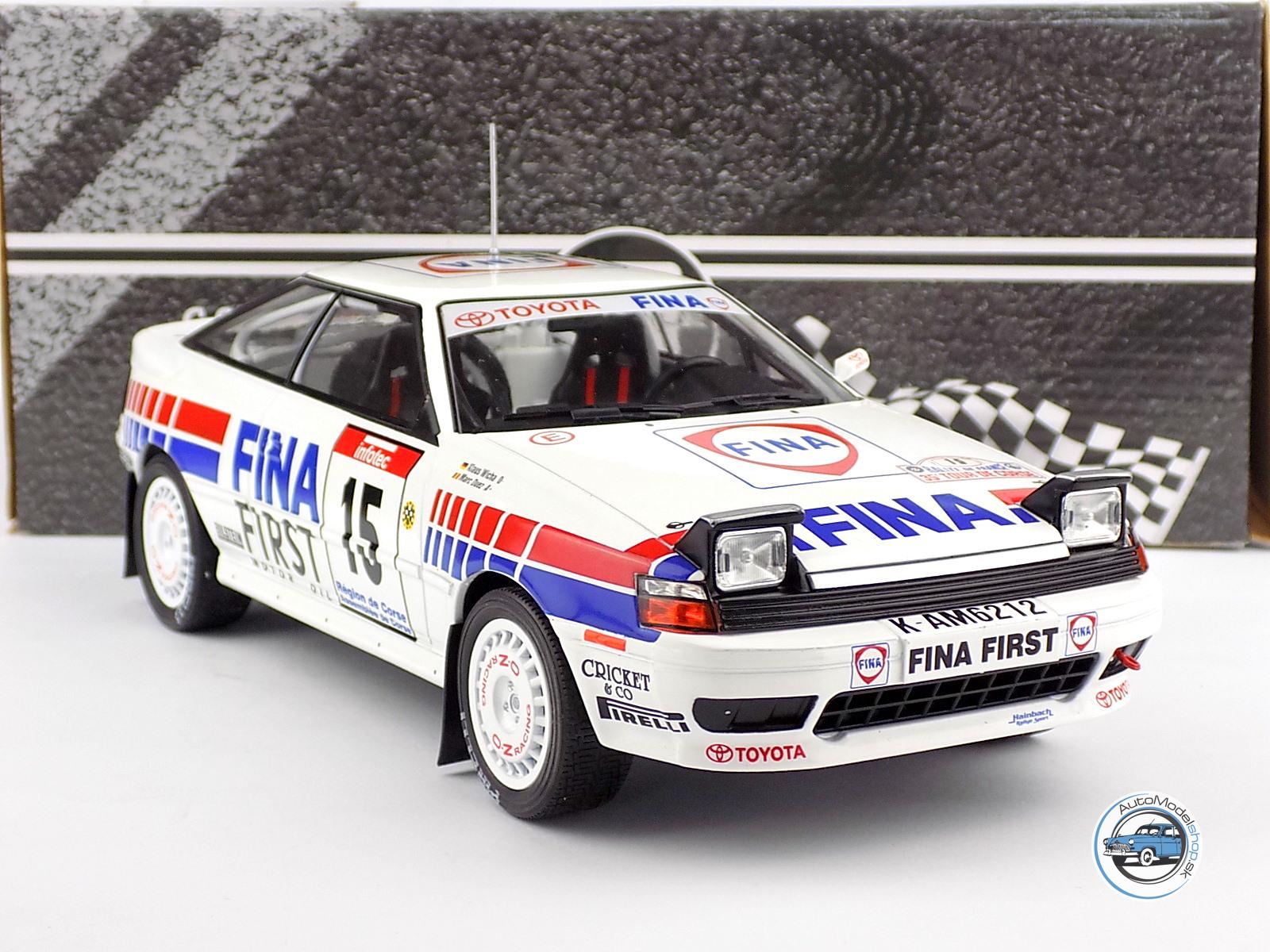 TOYOTA CELICA GT-4 ST165 FINA N 15 RALLY TOUR DE CORSE 1991 M.DUEZ - K.WICHA - 1:18 TRIPLE9 - Image 3