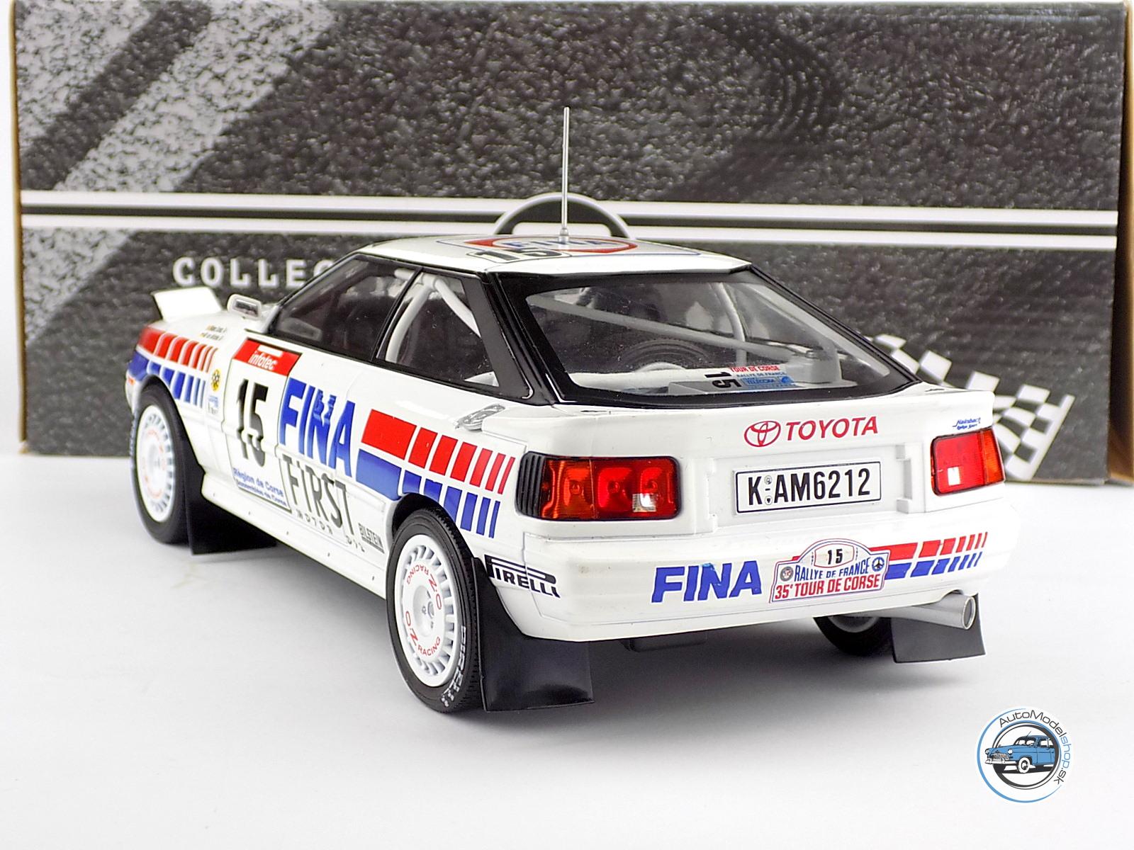 TOYOTA CELICA GT-4 ST165 FINA N 15 RALLY TOUR DE CORSE 1991 M.DUEZ - K.WICHA - 1:18 TRIPLE9 - Image 4