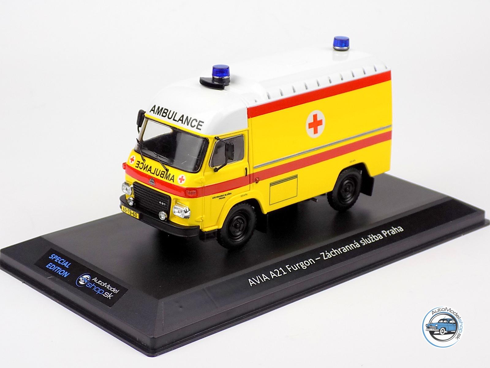 AVIA A21 FURGON ZACHRANNÁ SLUŽBA PRAHA - 1:43 - Image 2
