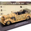 MERCEDES BENZ 770K W150 2.WW-AFRIKA KORPS TUNIS 1943 - 1:43 DeA