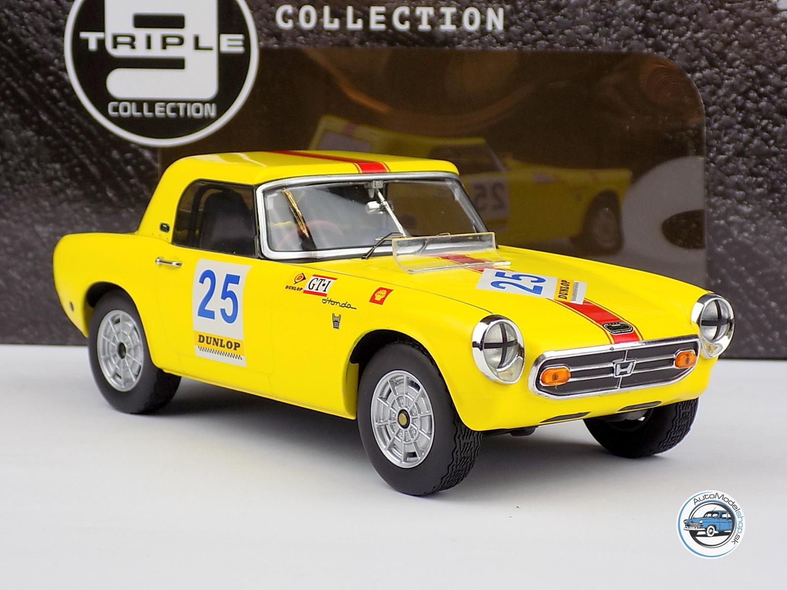 HONDA S800 SPIDER HART-TOP No.25 RACING 1966 - 1:18 TRIPLE 9 - Image 3