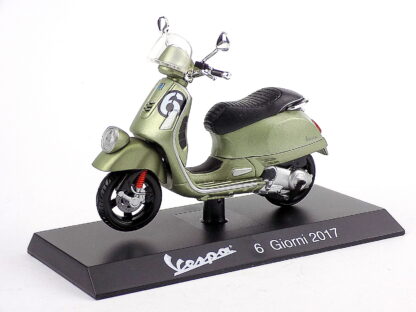 PIAGGIO VESPA 6 GIORNI N 6 2017 - 1:18 MAISTO