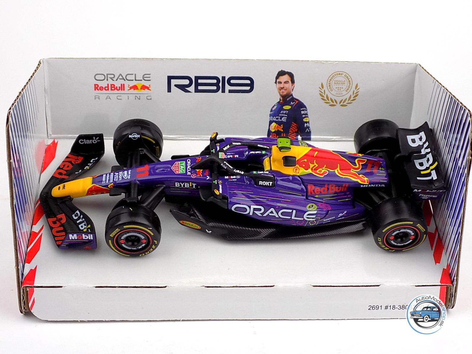 RED BULL F1 RB19 TEAM ORACLE RED BULL RACING #11 3rd LAS VEGAS USA GP 2023 SERGIO PEREZ - 1:43 BBURAGO - Image 4