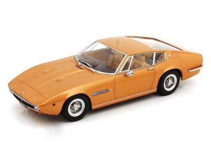 PREDOBJEDNAVKA : MASERATI GHIBLI COUPE 1969 - GOLD MET - 1:18 KK SCALE