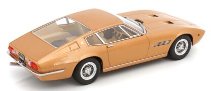 PREDOBJEDNAVKA : MASERATI GHIBLI COUPE 1969 - GOLD MET - 1:18 KK SCALE - Image 2