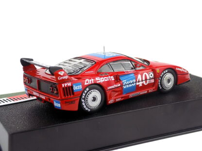 Ferrari F40 Competizione #40 IMSA GTO Topeka 1990 J. L. Schlesser - 1:43 Altaya - Image 2