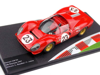 Ferrari 330 P4 #23 Víťaz 24h Daytona 1967 Bandini, Amon  - 1:43 Altaya