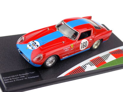 Ferrari 250 GT Berlinetta #160 Tour de France 1958 Picard, Trinignart - 1:43 Altaya