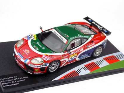 Ferrari 360 GT #50 Víťaz N-GT class FIA GT Silverstone 2002 - 1:43 Altaya