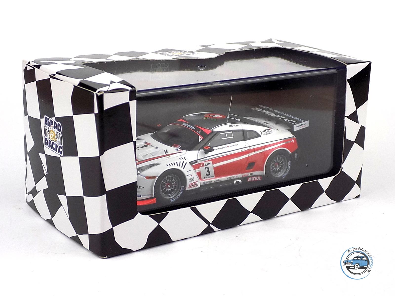 NISSAN GT-R GT1 2010 SWISS RACING TEAM - 1:43 EBBRO - Image 3