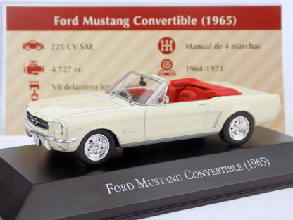 FORD MUSTANG CONVERTIBLE 1965 - 1:43 DeA