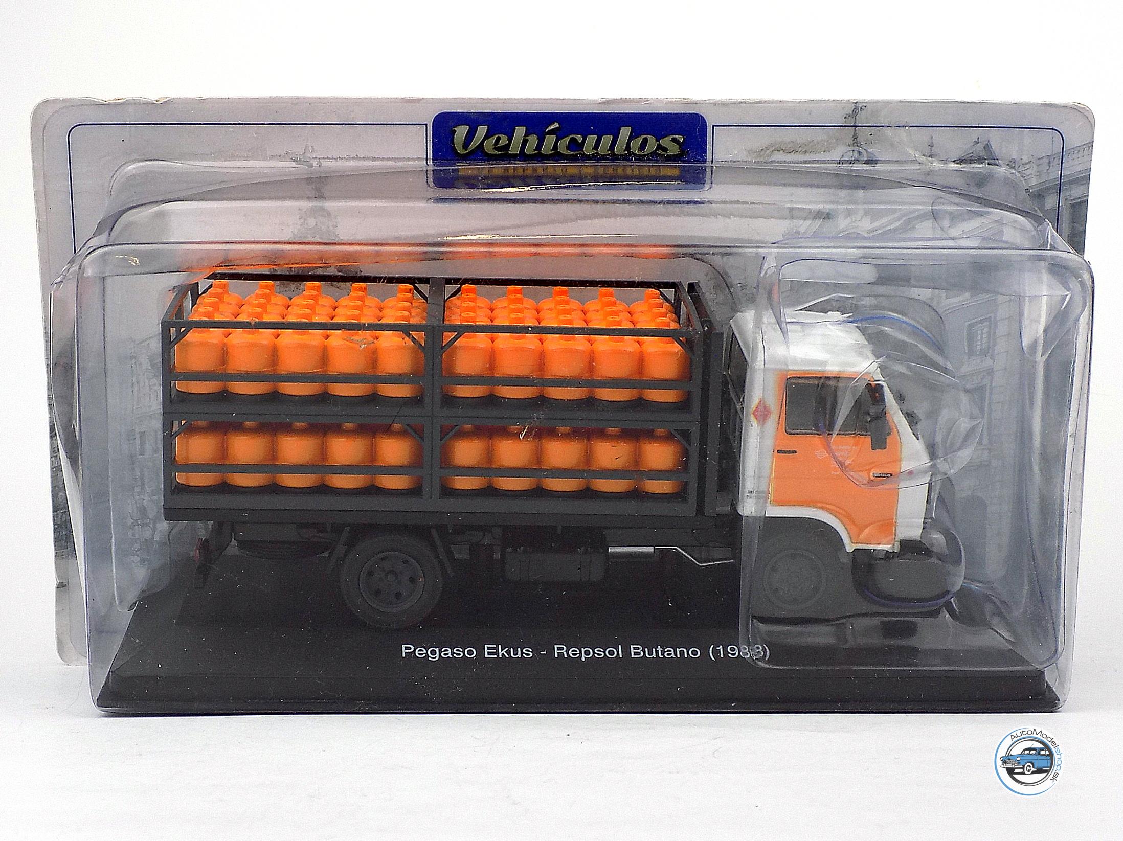 ZĽAVA - POŠKODENÝ OBAL : PEGASO EKUS REPSOL GAS BUTANO 1988 - 1:43 HACHETTE - Image 5