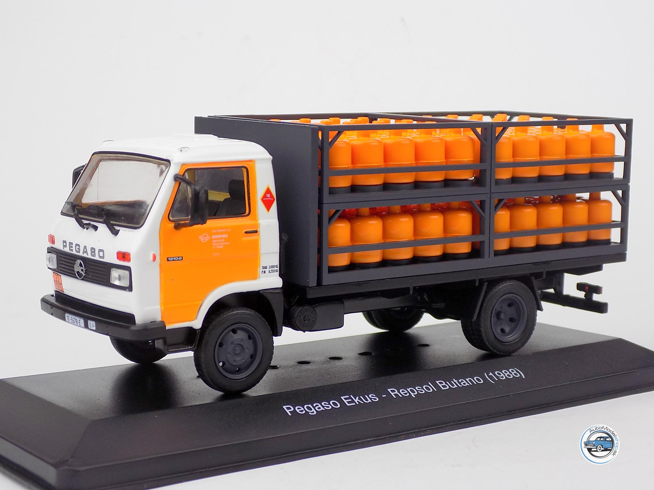 ZĽAVA - POŠKODENÝ OBAL : PEGASO EKUS REPSOL GAS BUTANO 1988 - 1:43 HACHETTE - Image 2