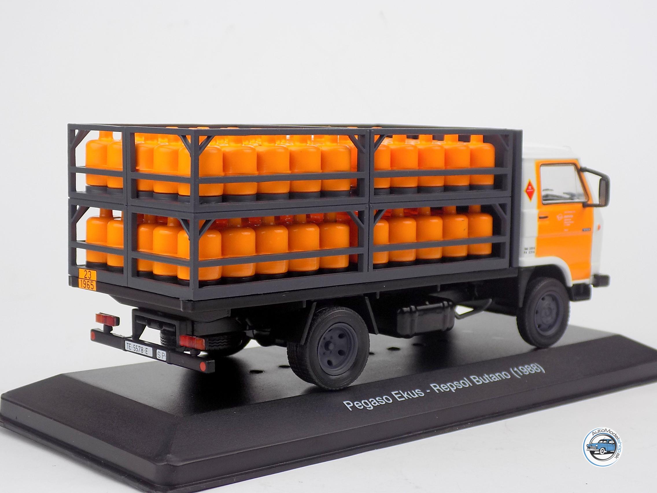 ZĽAVA - POŠKODENÝ OBAL : PEGASO EKUS REPSOL GAS BUTANO 1988 - 1:43 HACHETTE - Image 3
