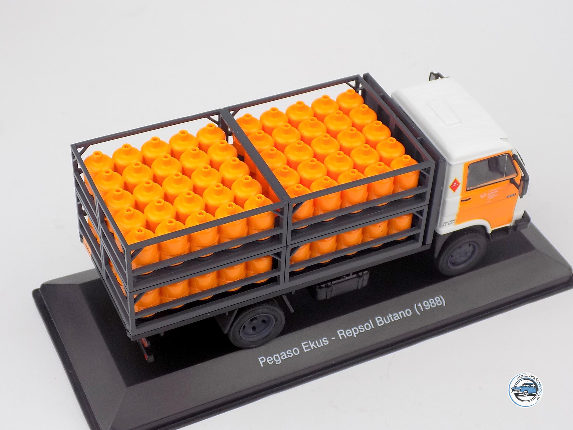 ZĽAVA - POŠKODENÝ OBAL : PEGASO EKUS REPSOL GAS BUTANO 1988 - 1:43 HACHETTE - Image 4