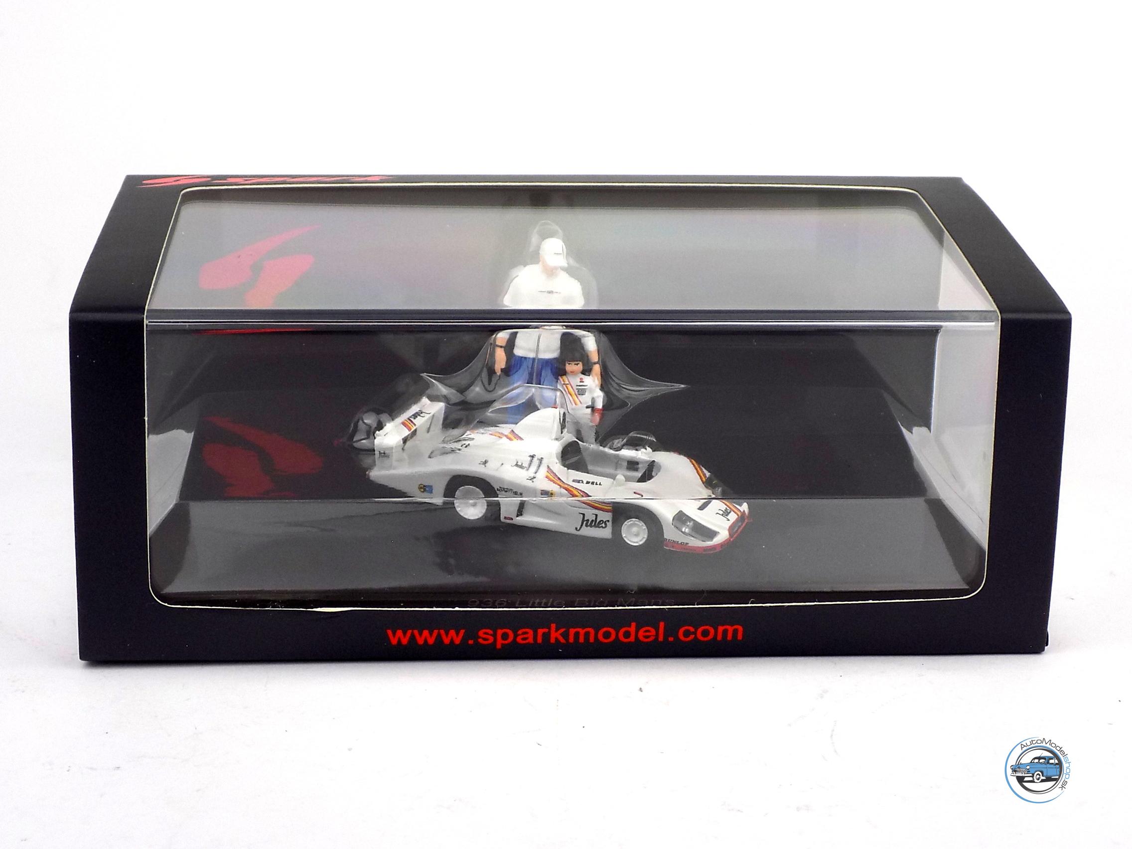 PORSCHE PEDAL AUTO - TYP 935 936/81 No.11 VÍŤAZ 24h LE MANS 1981 - MALÝ + VEĽKÝ MUŽ - 1:43 SPARK - Image 4