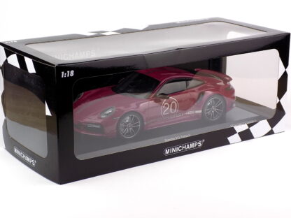 PORSCHE 911 992 TURBO S COUPE N 20 SPORT DESIGN 2021 - 1:18 MINICHAMPS - Image 8