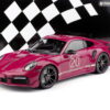 PORSCHE 911 992 TURBO S COUPE N 20 SPORT DESIGN 2021 - 1:18 MINICHAMPS