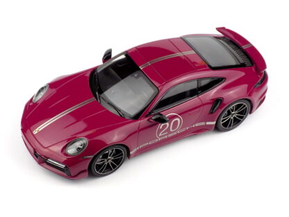 PORSCHE 911 992 TURBO S COUPE N 20 SPORT DESIGN 2021 - 1:18 MINICHAMPS - Image 6