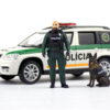 Policajný kynológ + služobný pes – Služobná kynologia PZ SR ( set figúrok ) 1:43 Typ 2