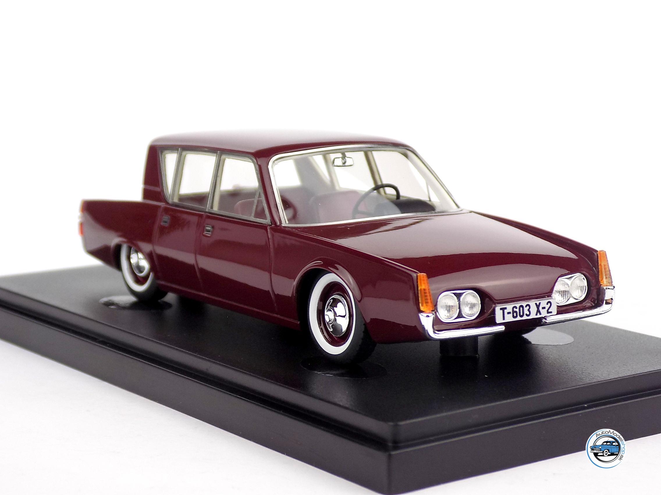 TATRA 603 X/2 ČESKOSLOVENSKO 1966 + USB KATALÓG KNIHA ROKA 2024 – 1:43 AUTOCULT - Image 5