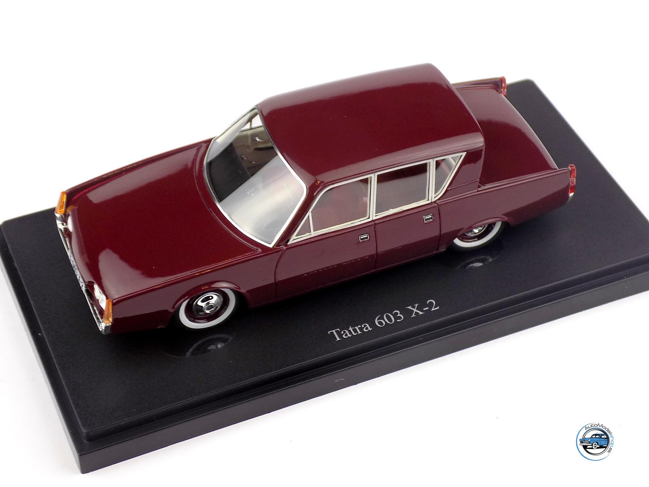TATRA 603 X/2 ČESKOSLOVENSKO 1966 + USB KATALÓG KNIHA ROKA 2024 – 1:43 AUTOCULT - Image 2