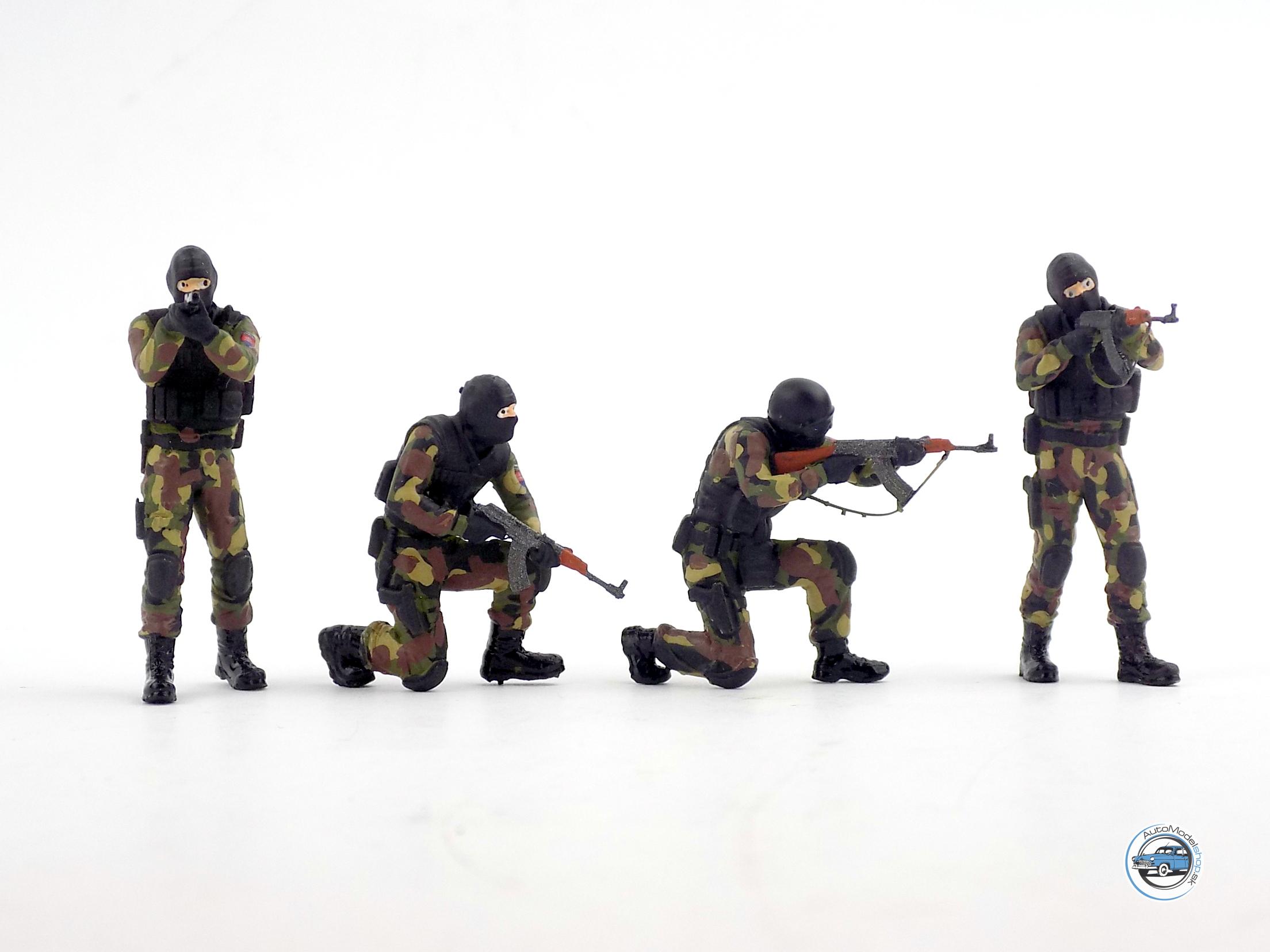 Sada figuriek policajtov "Kukláči" - 1:43 - Image 2