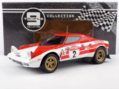 LANCIA STRATOS HF -VÍŤAZ RALLY SANREMO 1974 - 1:18 TRIPLE9