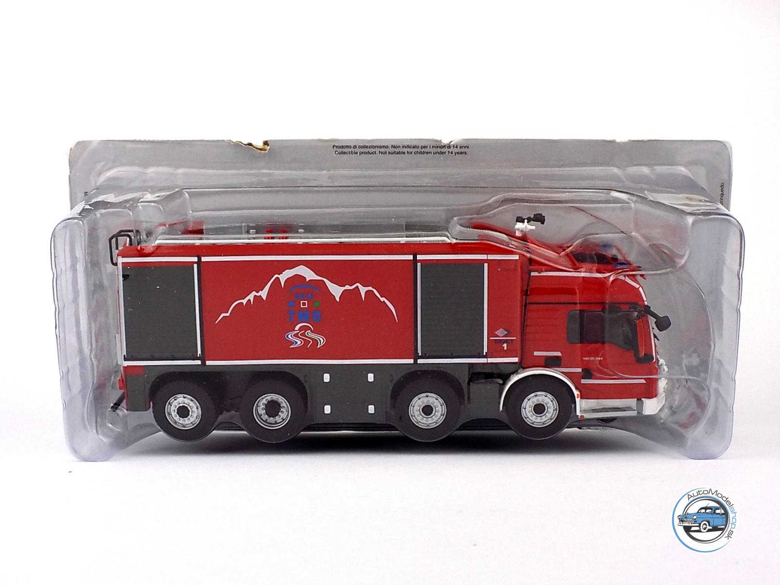 MAN BAI TGS -TUNELOVÝ ŠPECIAL HASIČI ITALY-FRANCE 2013 - 1:43 DeA - Image 4