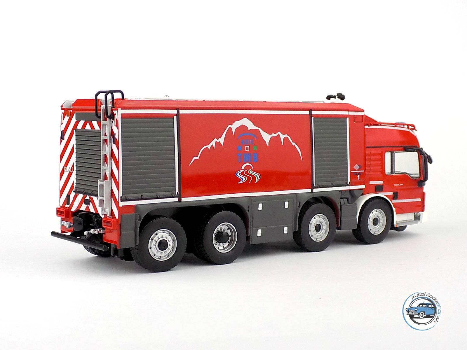 MAN BAI TGS -TUNELOVÝ ŠPECIAL HASIČI ITALY-FRANCE 2013 - 1:43 DeA - Image 2