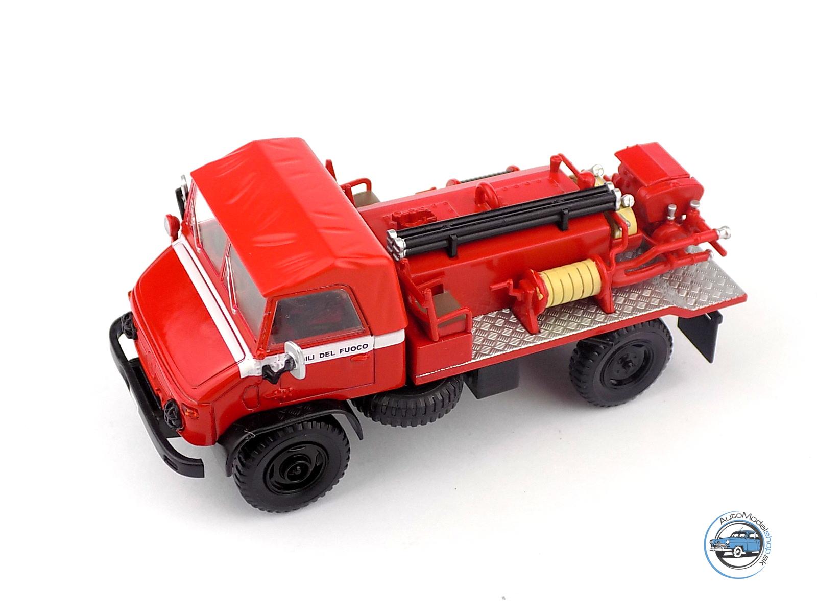 MERCEDES UNIMOG 404 LESNÝ ŠPECIAL HASIČI TALIANSKO 1960 - 1:43 DeA - Image 3
