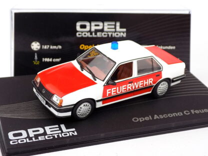 OPEL ASCONA HASIČI NEMECKO 1982 - 1:43 DeA