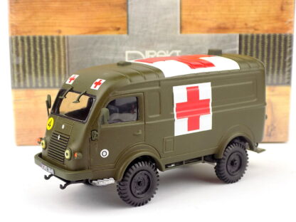 RENAULT 1000kg VOJENSKÁ SANITKA  - 1:43 DeA