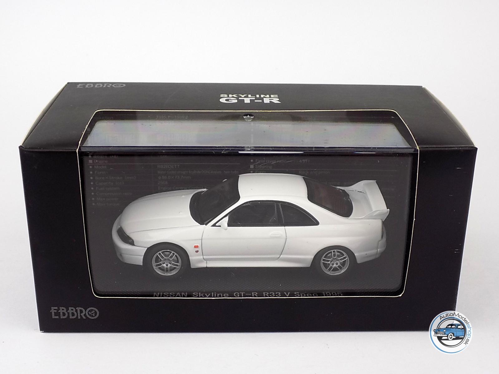 NISSAN SKYLINE GT-R R33 V SPEC 1995 - 1:43 EBBRO - Image 4